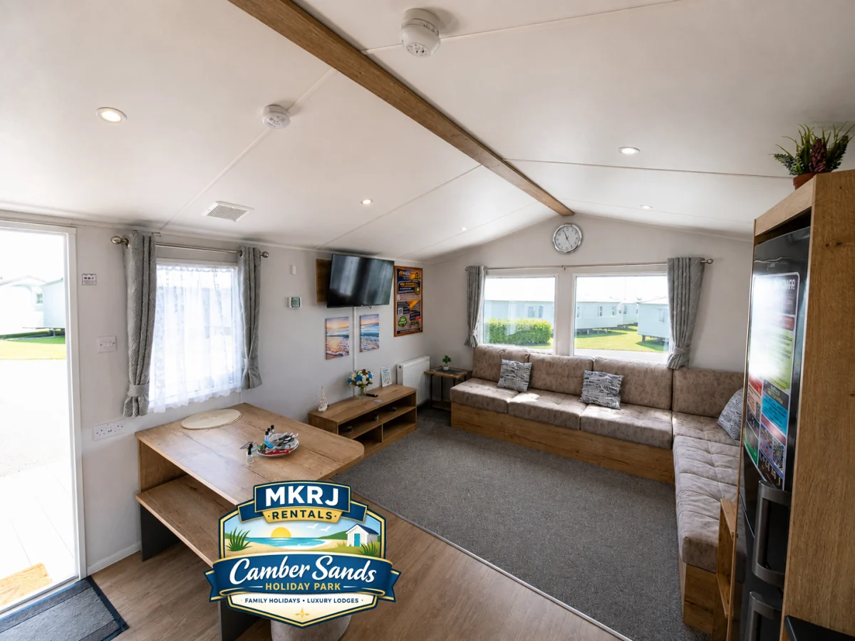 MK’s Luxury Retreat caravan